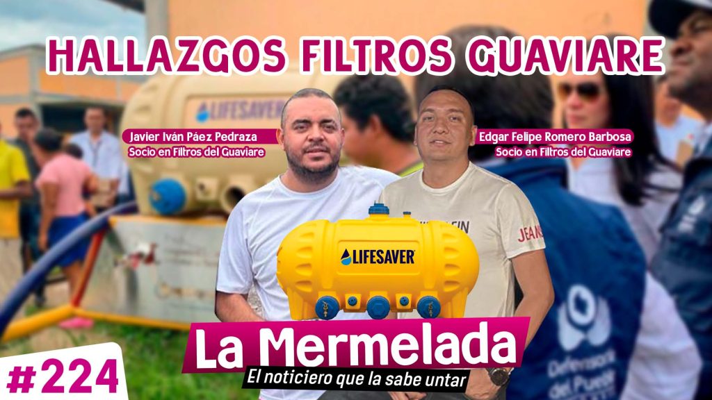 Hallazgo fiscal de filtros en San José del Guaviare