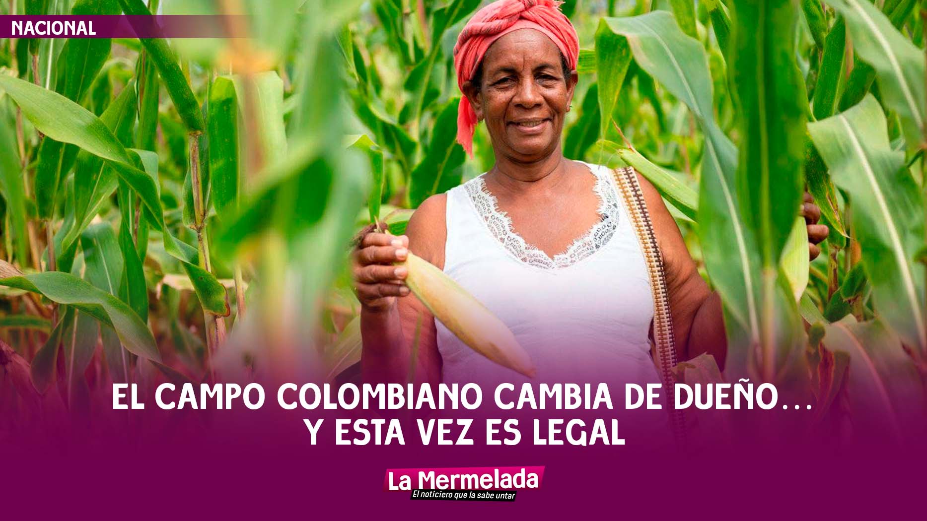 El campo colombiano cambia de dueño… y esta vez es legal