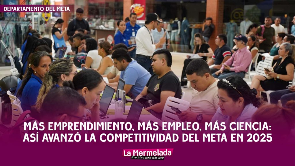 Más emprendimiento, más empleo, más ciencia: así avanzó la competitividad del Meta en 2025