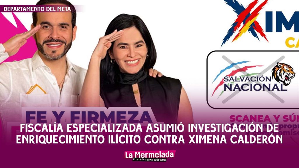 Fiscalía especializada asumió investigación de enriquecimiento ilícito contra Ximena Calderón