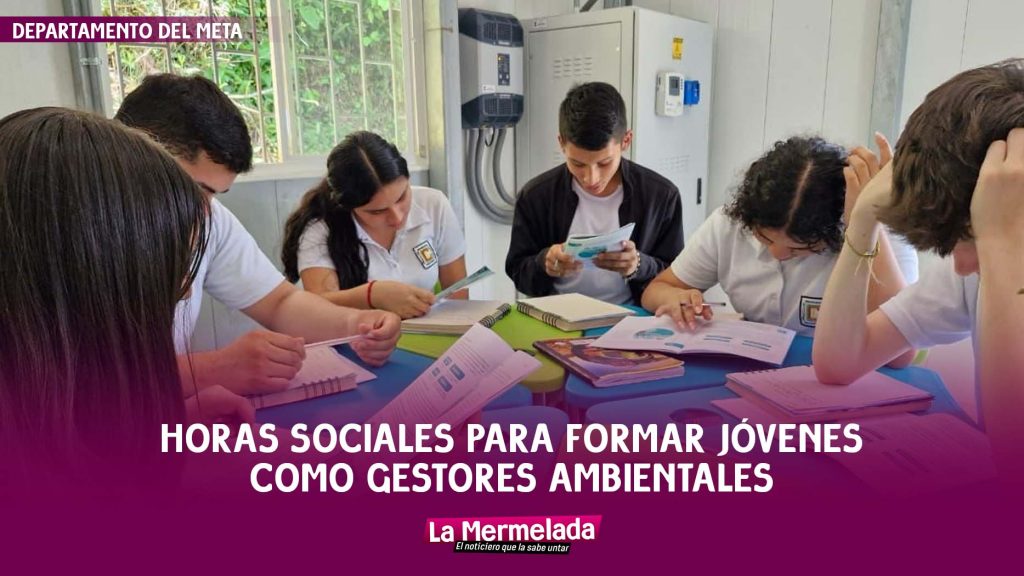 Cormacarena abre convocatoria de horas sociales para formar jóvenes como gestores ambientales